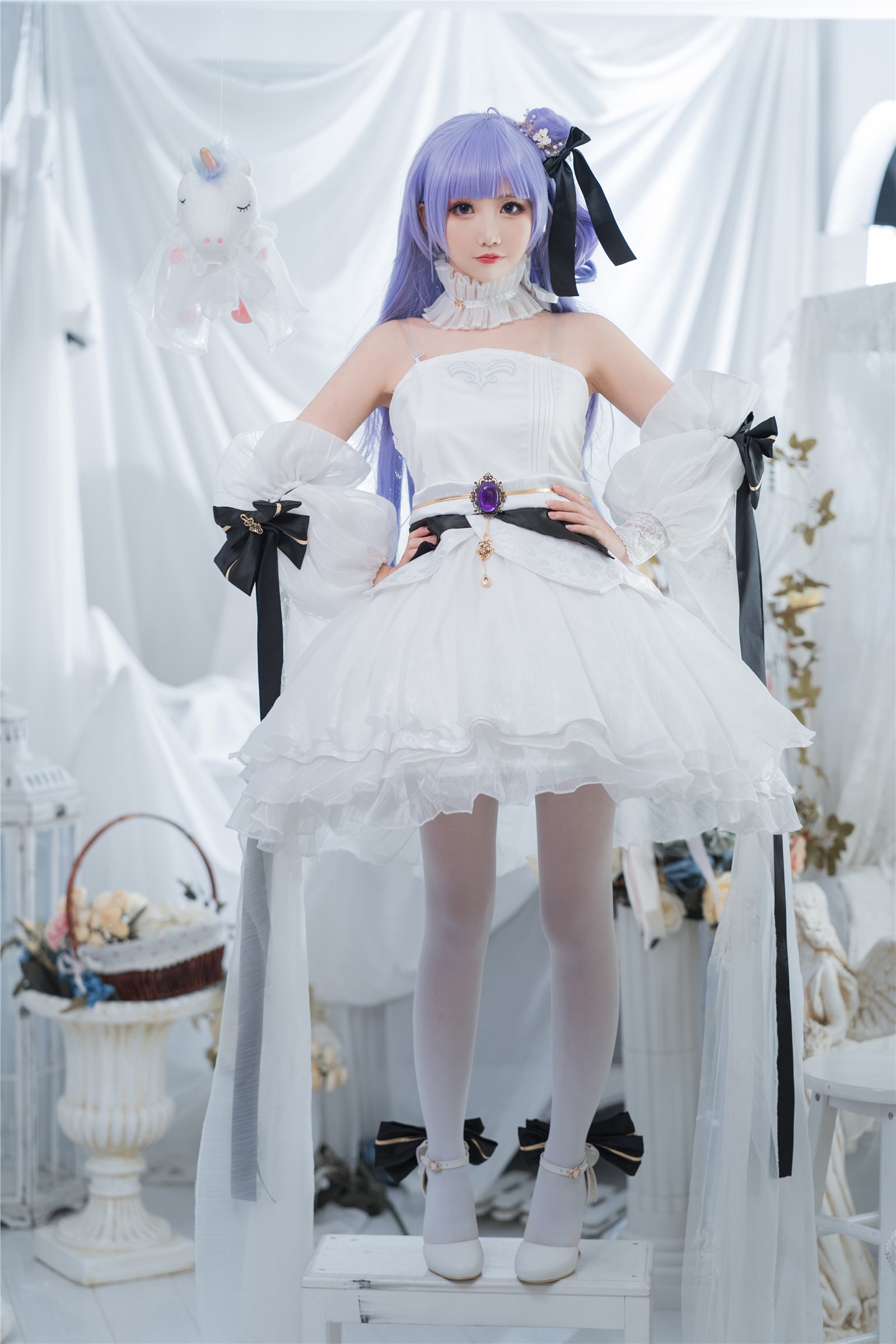 Coser Pasta Xian'er NO.087 Unicorn Wedding Dress(12)